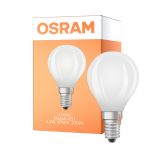 Osram LED Classic LED E14 Pear Filament Frosted 2.2W 470lm - 827 Extra Warm White | Replaces 40W