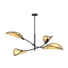 Emibig Ceiling Light Lotus Steel Black | Suitable for 4x E14 - Max 10W